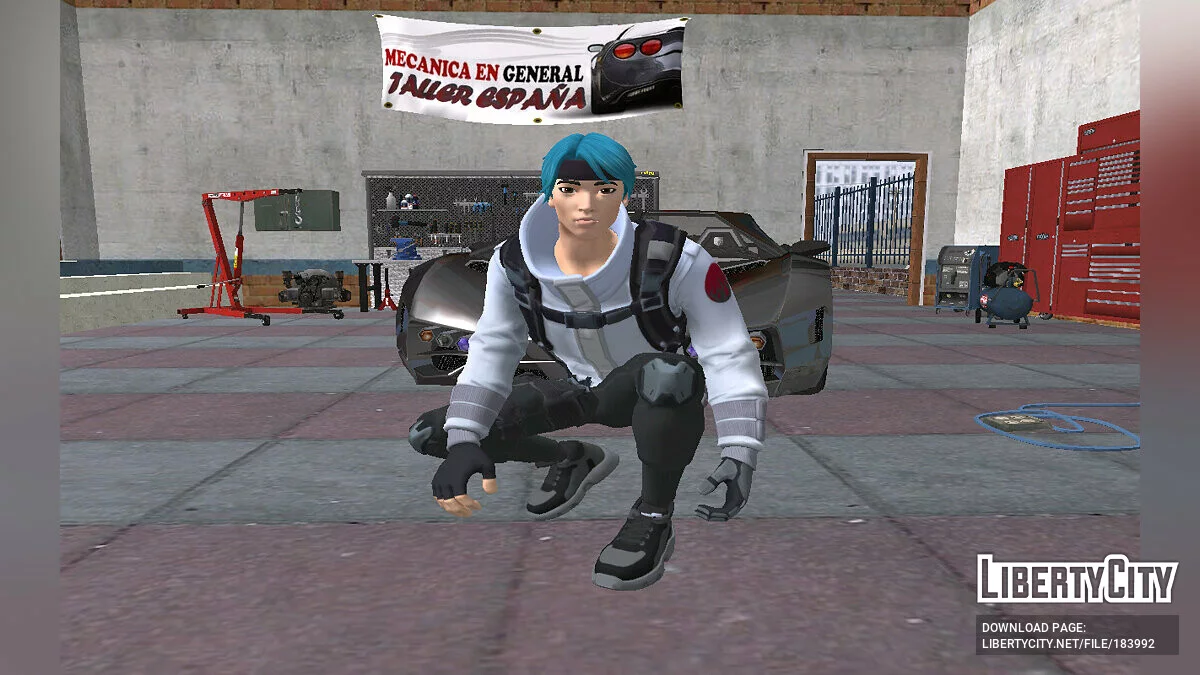Jun Hwan із Fortnite / GTA San Andreas
