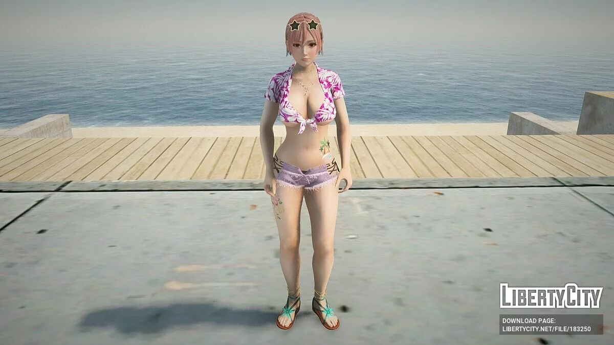Honoka im sexy Outfit / GTA San Andreas