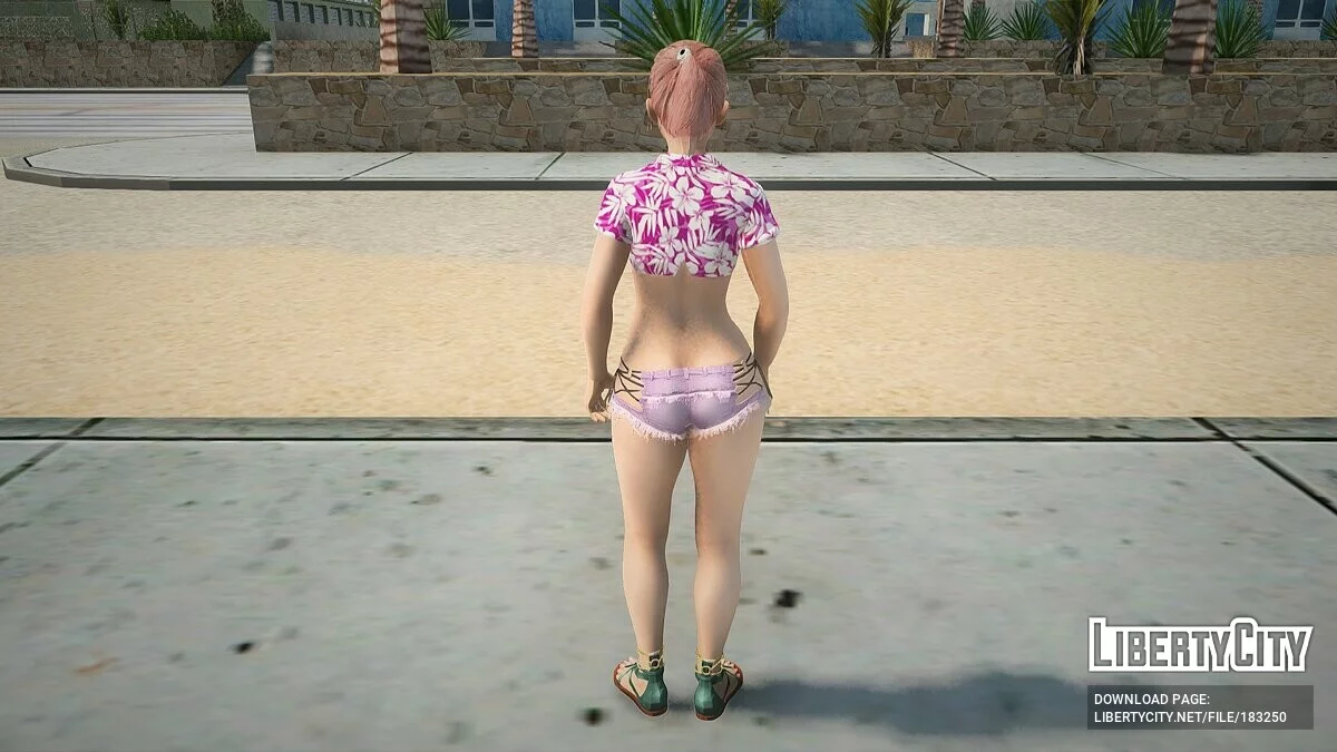 Honoka im sexy Outfit / GTA San Andreas