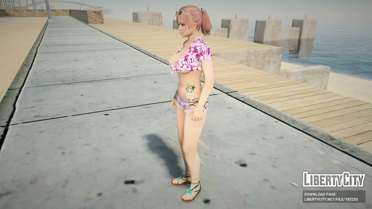 Honoka im sexy Outfit / GTA San Andreas