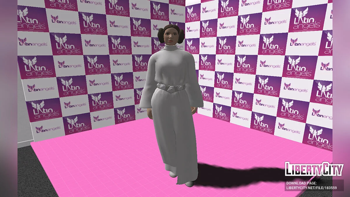Leia Organa de Fortnite / GTA San Andreas