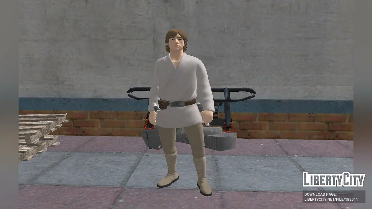 来自 Fortnite 的卢克·天行者 / GTA San Andreas
