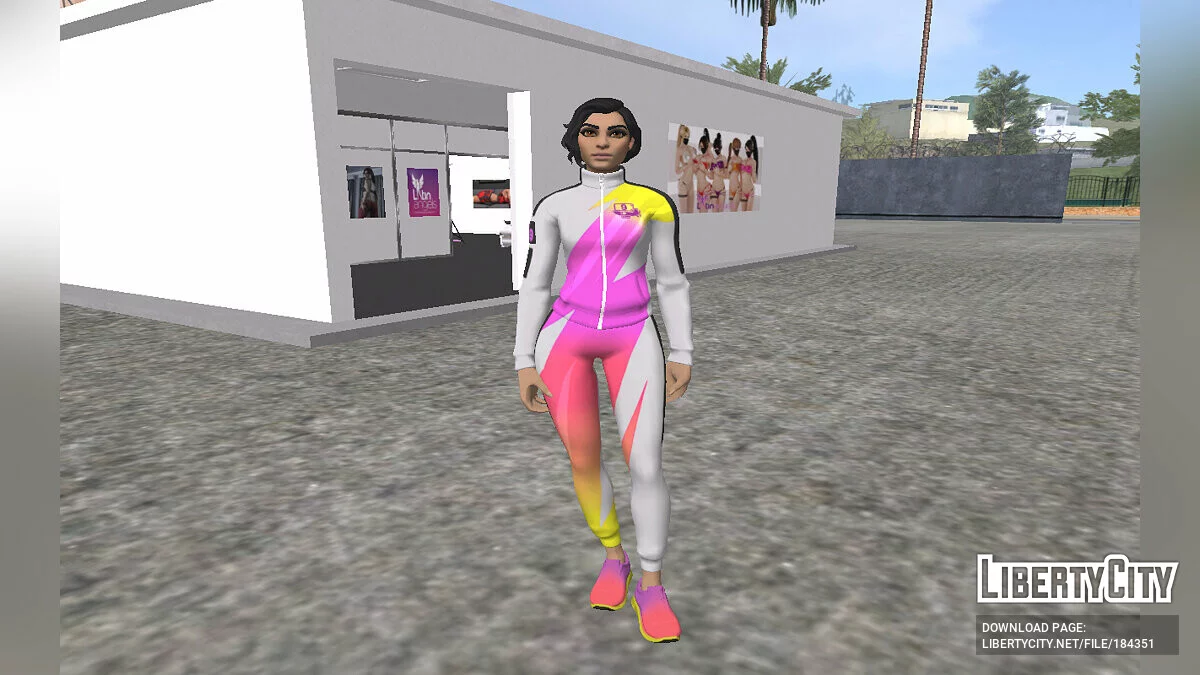 Lucky Leader de Fortnite / GTA San Andreas