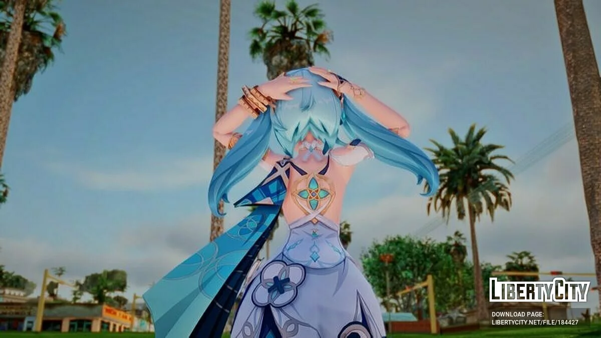 Hatsune Miku Cosplay / GTA San Andreas