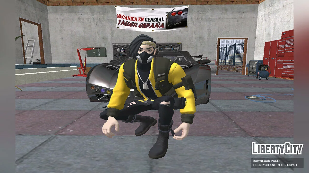 Min Joon з Fortnite / GTA San Andreas