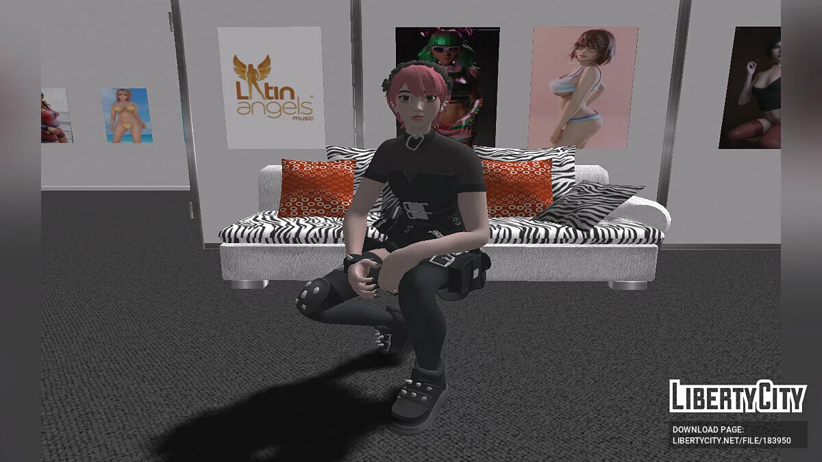 Mina Park з Fortnite / GTA San Andreas