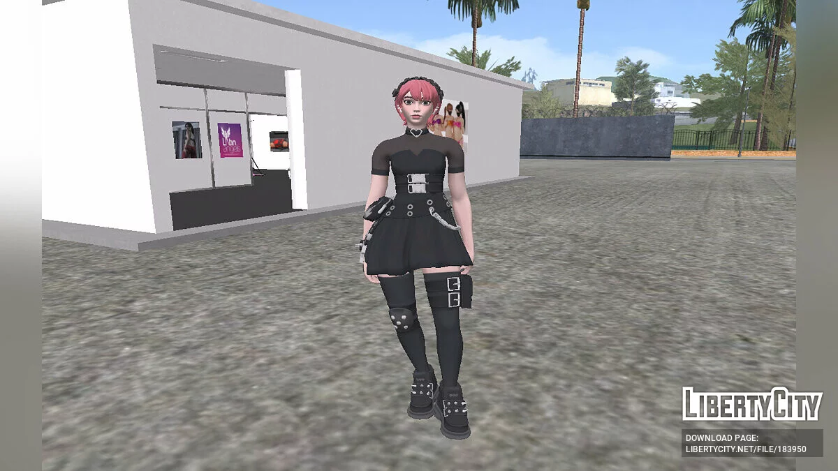 Mina Park з Fortnite / GTA San Andreas