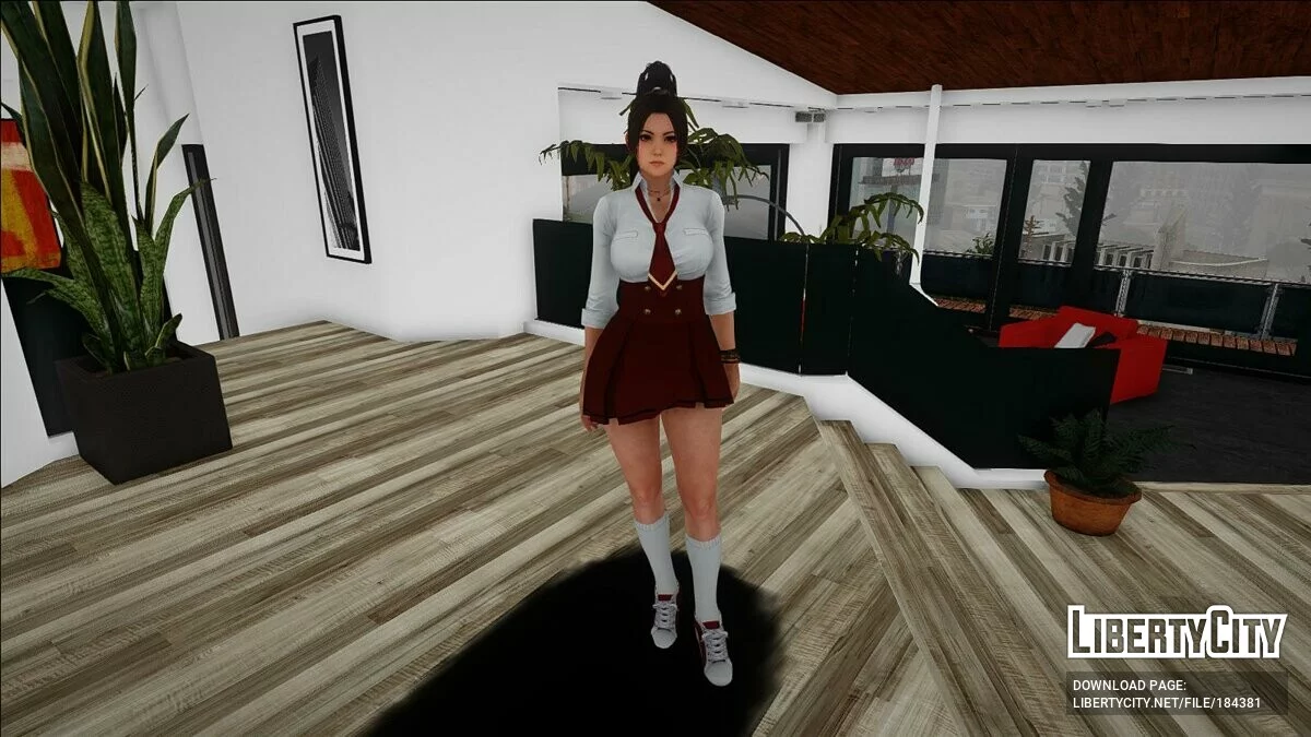 Mey Shiranui Uniform Heels / GTA San Andreas