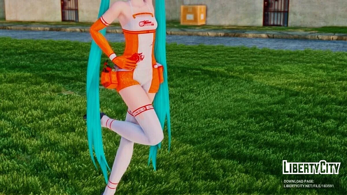 Miku Hatsune - Pilote de course / GTA San Andreas