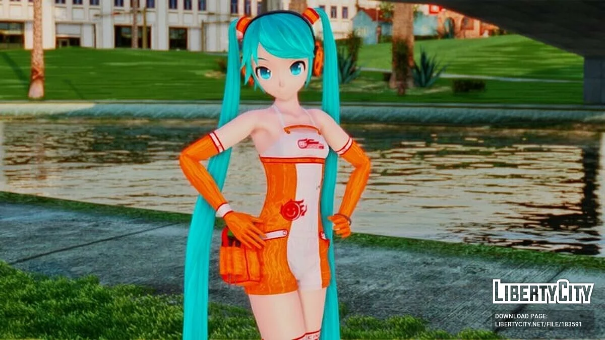 Miku Hatsune - Pilote de course / GTA San Andreas