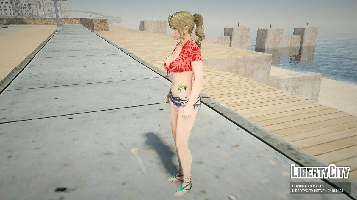 莫妮卡穿性感服装 / GTA San Andreas
