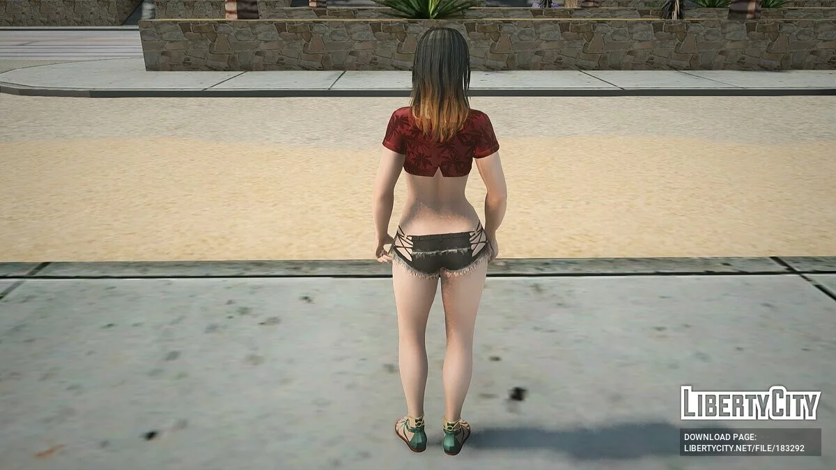 Nanami im sexy Outfit / GTA San Andreas