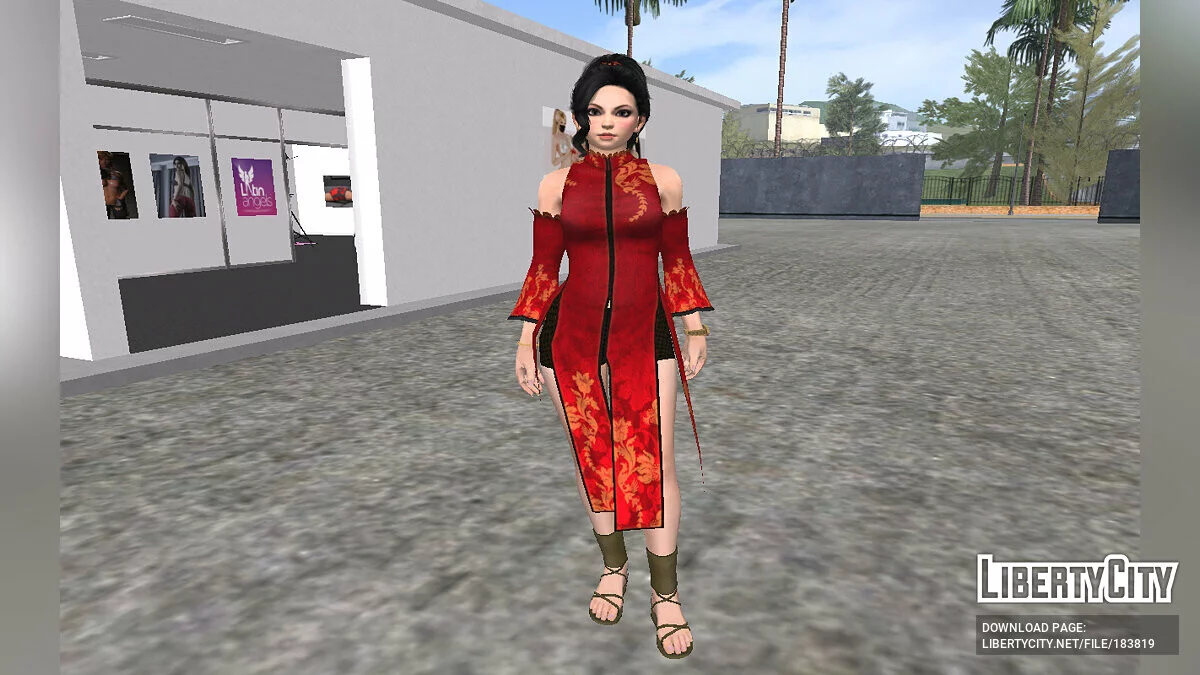 Pai Chan de Dead or Alive - traje C / GTA San Andreas