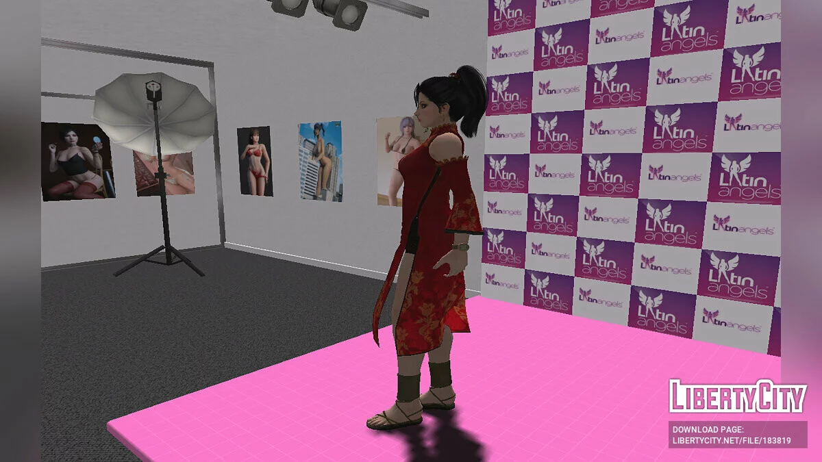 Pai Chan de Dead or Alive - traje C / GTA San Andreas