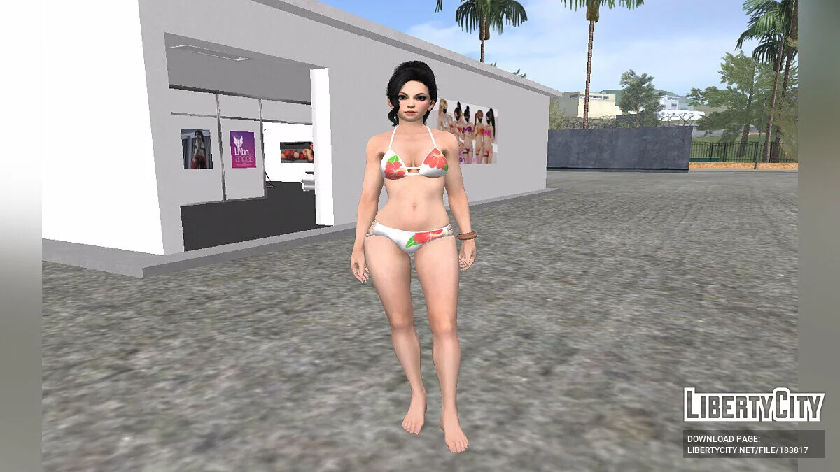 Pai Chan aus Dead or Alive im Badeanzug / GTA San Andreas