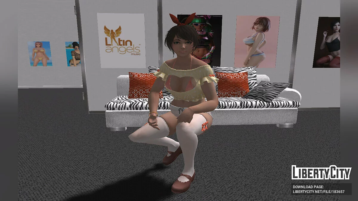 Patty in a Sexy Outfit / GTA San Andreas
