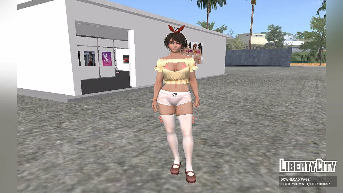 Patty in a Sexy Outfit / GTA San Andreas