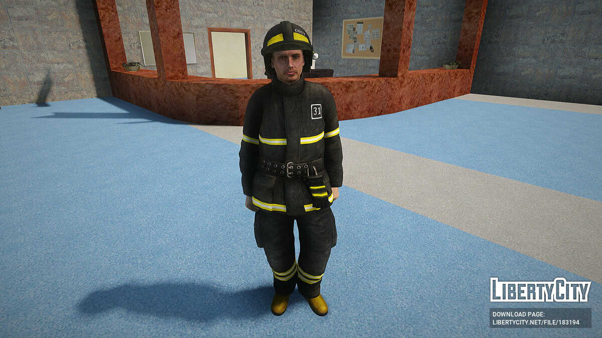 Download Fire Brigade EMERCOM Of Russia For GTA San Andreas