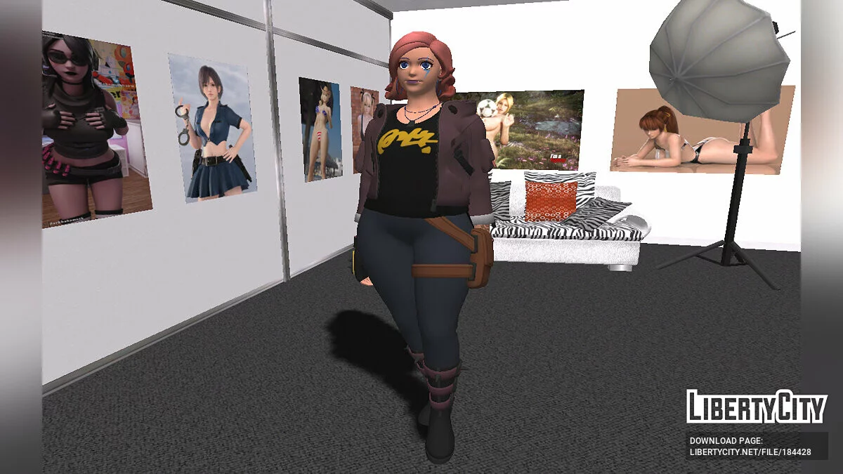 Ready Penny from Fortnite / GTA San Andreas
