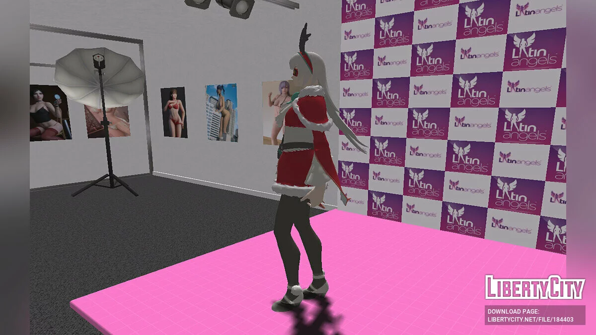 Reina from Fortnite / GTA San Andreas