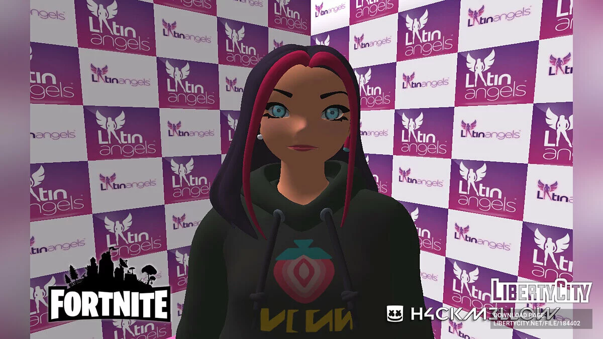Ricochet Rox from Fortnite / GTA San Andreas