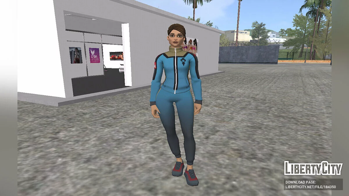 Risky Raider de Fortnite / GTA San Andreas