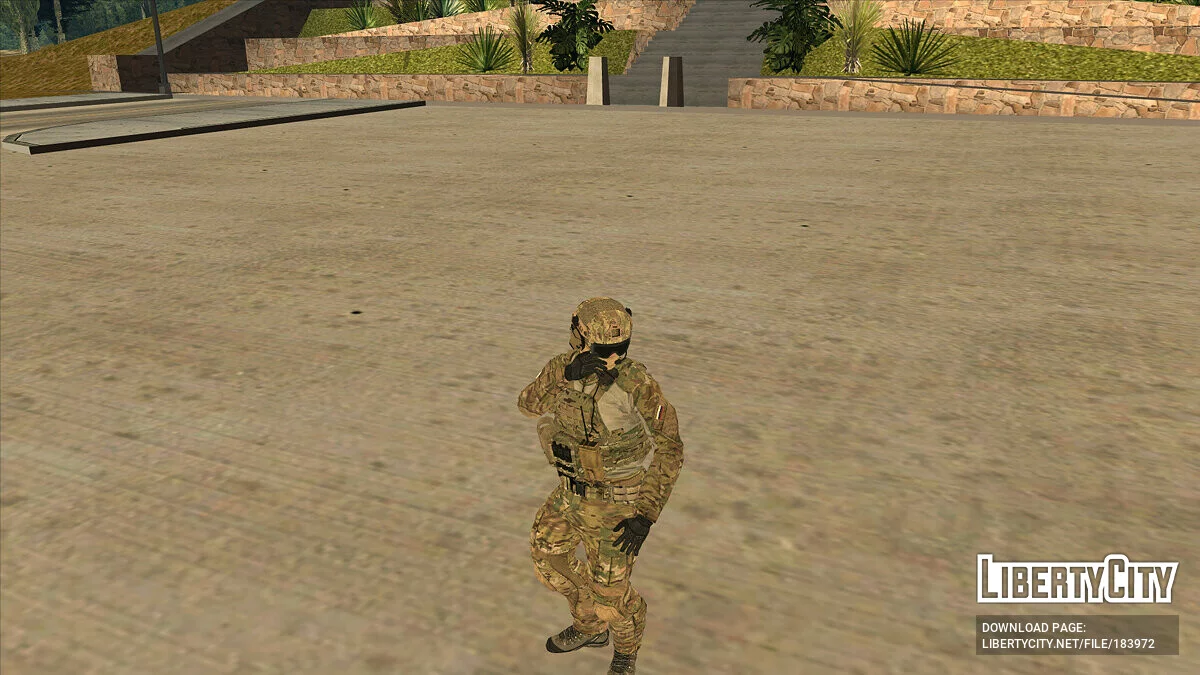 Empleado de la ROSN FSB / GTA San Andreas