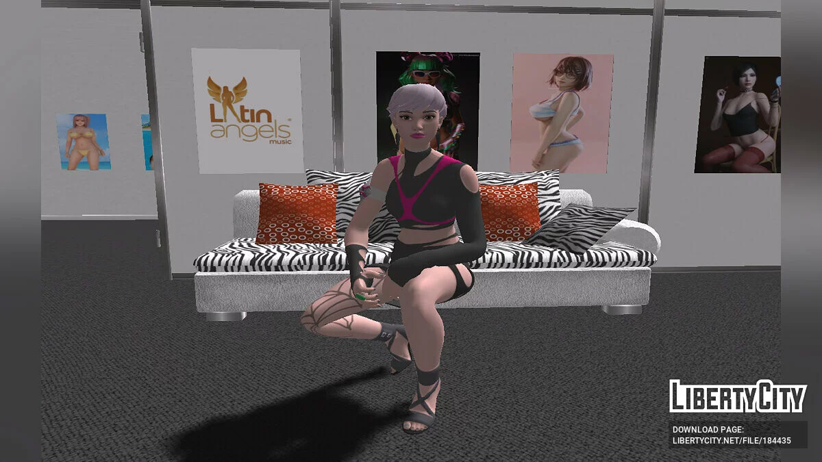Sabina Ponytail aus Fortnite / GTA San Andreas