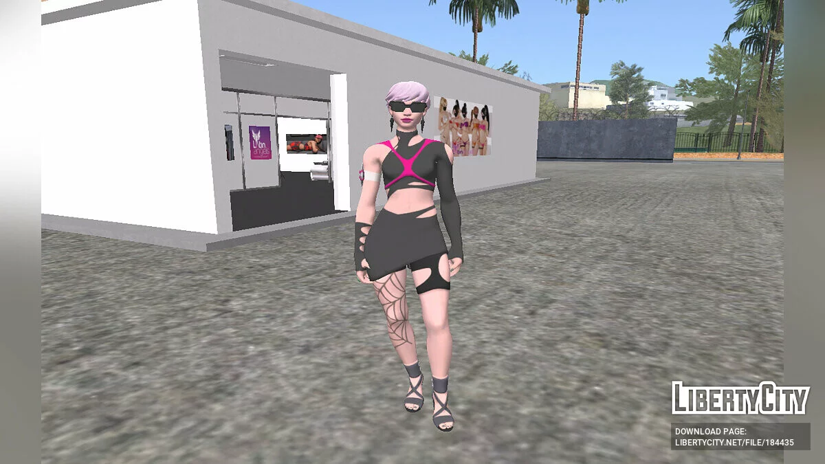 Sabina Ponytail aus Fortnite / GTA San Andreas