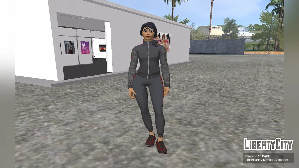 Salty Striker de Fortnite / GTA San Andreas