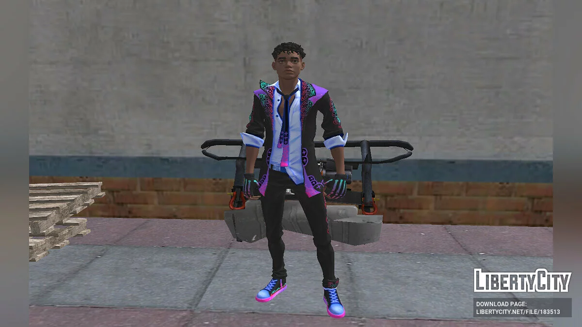 来自 Fortnite 的萨尔瓦多 / GTA San Andreas