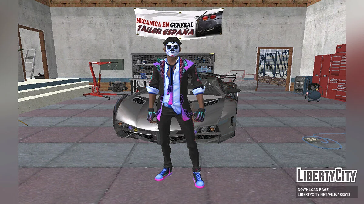 来自 Fortnite 的萨尔瓦多 / GTA San Andreas