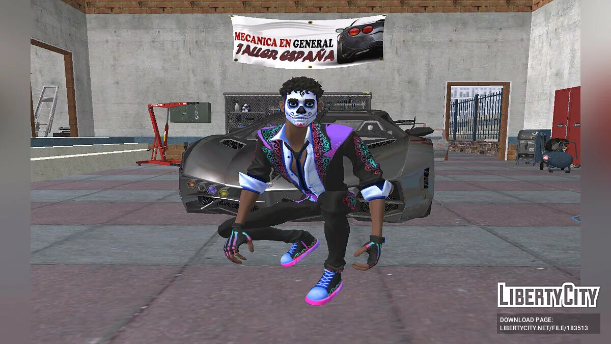 来自 Fortnite 的萨尔瓦多 / GTA San Andreas