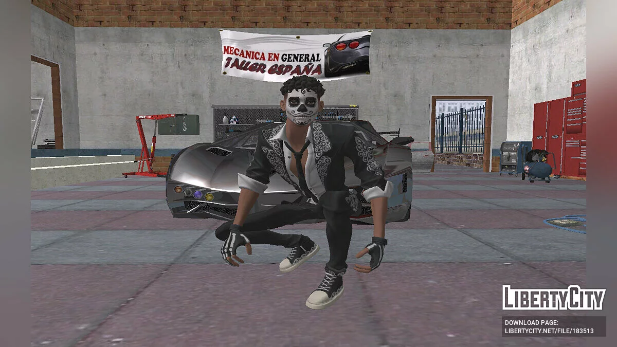 来自 Fortnite 的萨尔瓦多 / GTA San Andreas