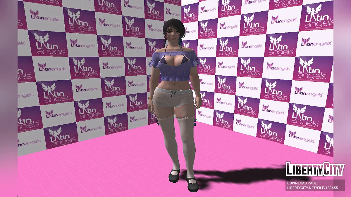 Shandy in a sexy outfit / GTA San Andreas