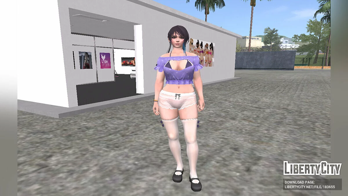 Shandy in a sexy outfit / GTA San Andreas