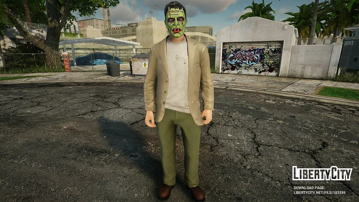 Скіни з GTA Online: Хелловін 2022 / GTA San Andreas
