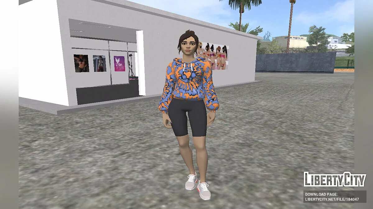 Swirl Girl з Fortnite / GTA San Andreas