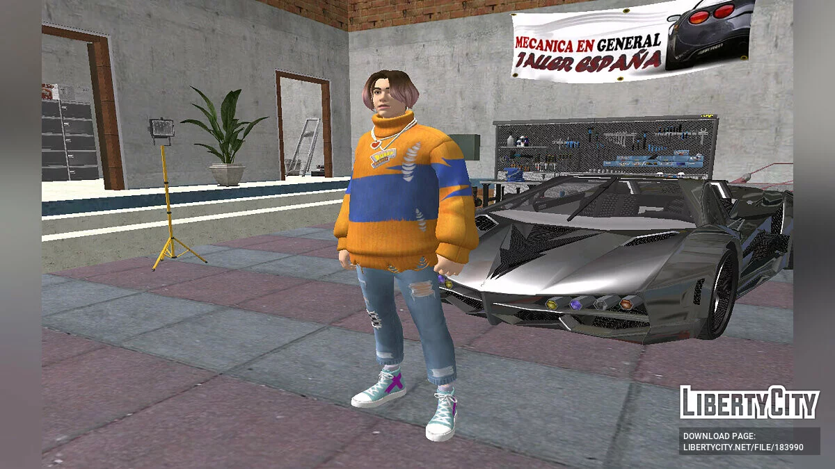 Тоні з Fortnite / GTA San Andreas
