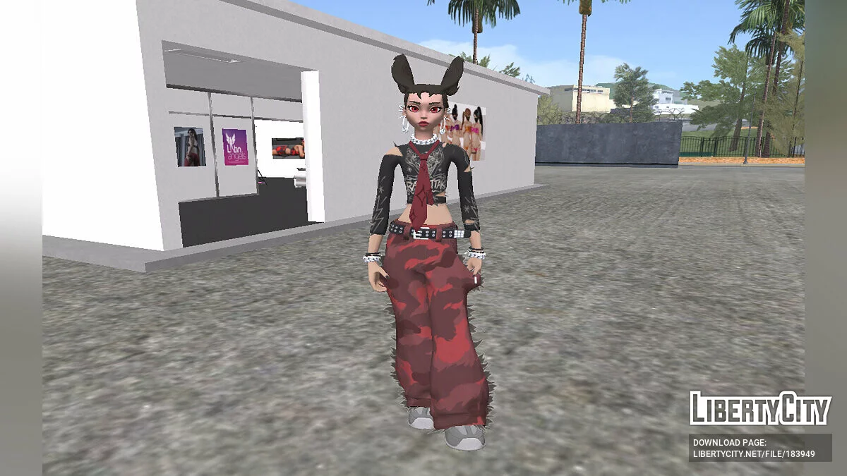 Vermina aus Fortnite / GTA San Andreas