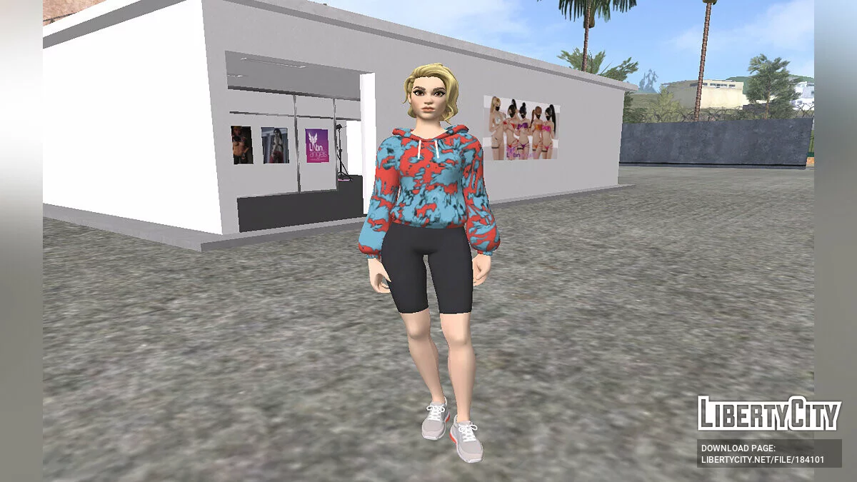 Wavy Warrior from Fortnite / GTA San Andreas