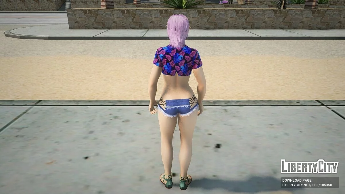 Ayane con un atuendo sexy / GTA San Andreas