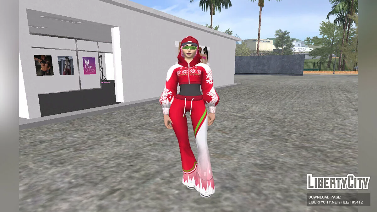 Adeline Ártica de Fortnite / GTA San Andreas