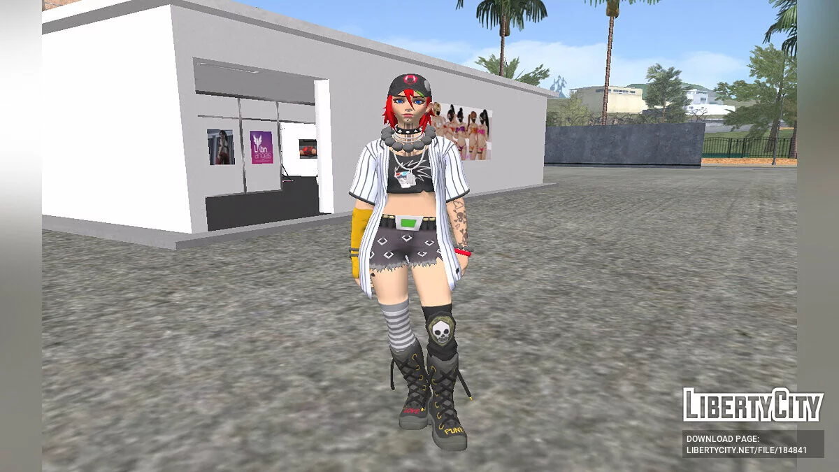 Dusty from Fortnite / GTA San Andreas