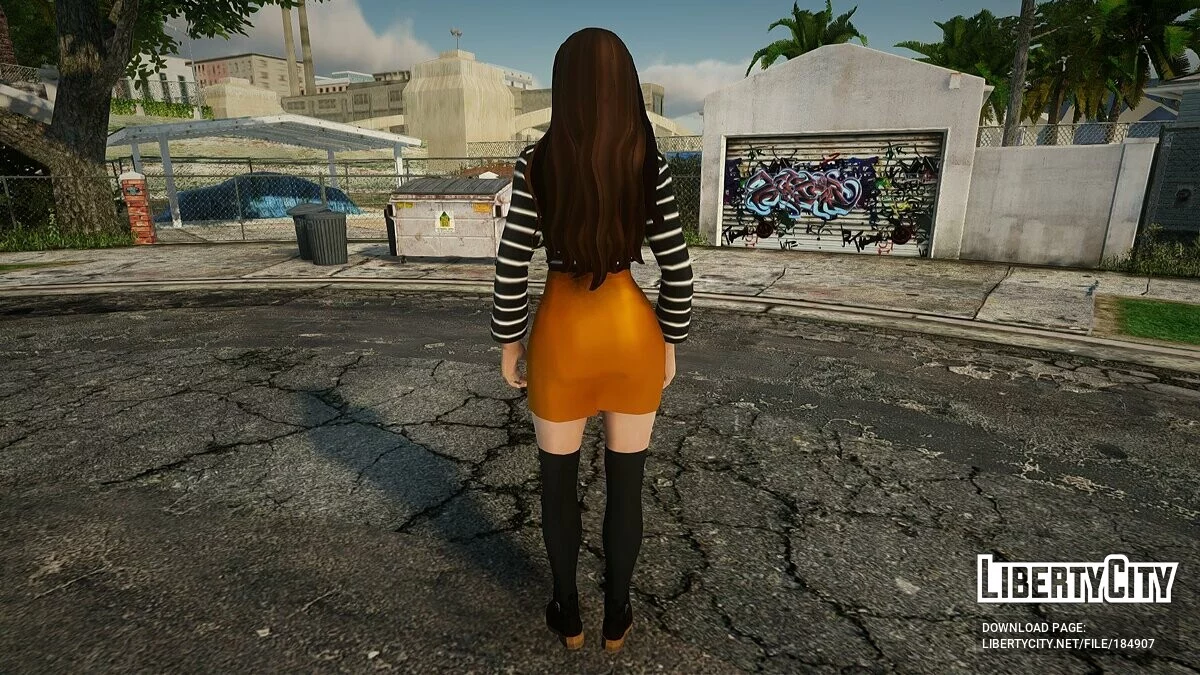 Девушка в юбке / GTA San Andreas