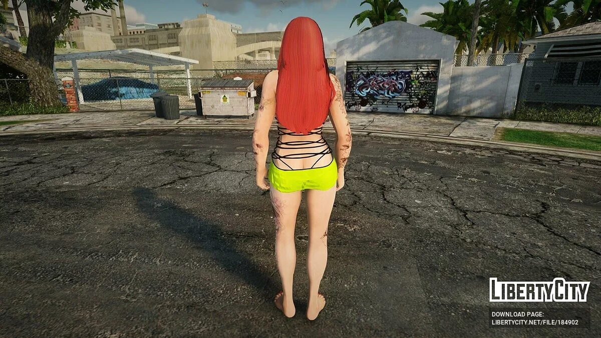 Fille en tenue sexy / GTA San Andreas