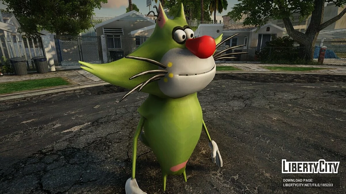 Jack dari Oggy and The Cockroaches / GTA San Andreas