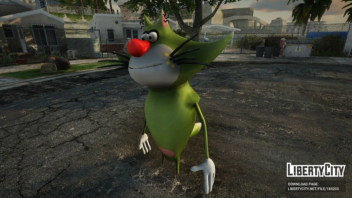 Jack dari Oggy and The Cockroaches / GTA San Andreas