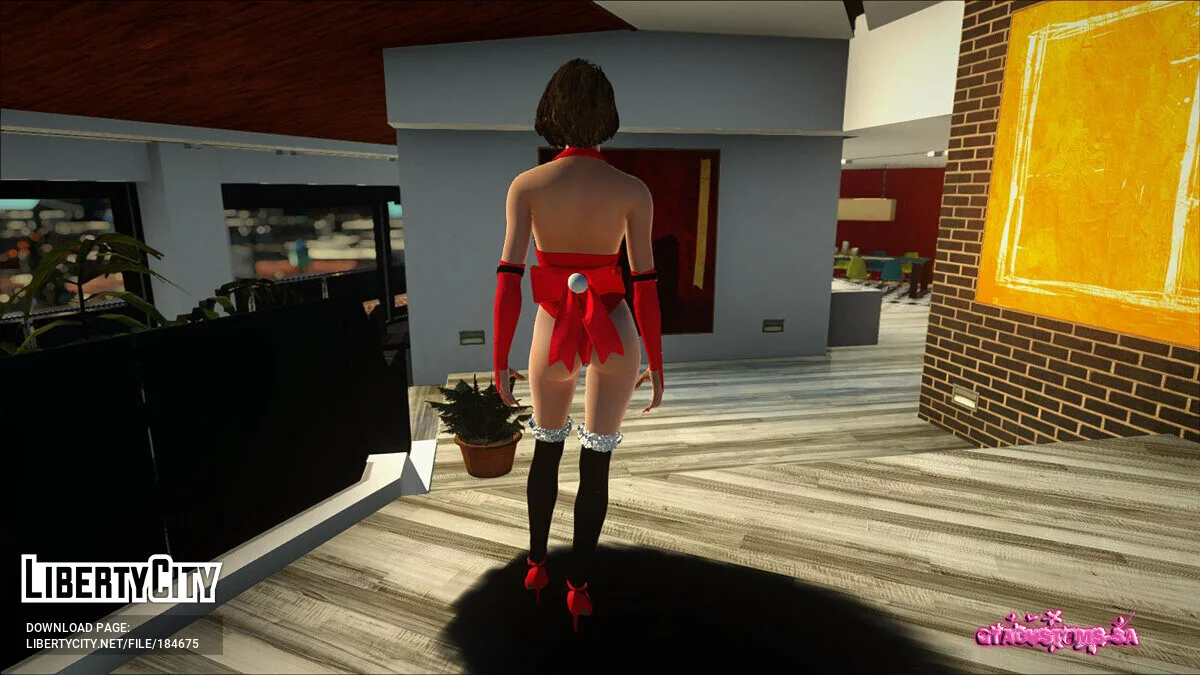 Jill Valentine Santa Babe / GTA San Andreas