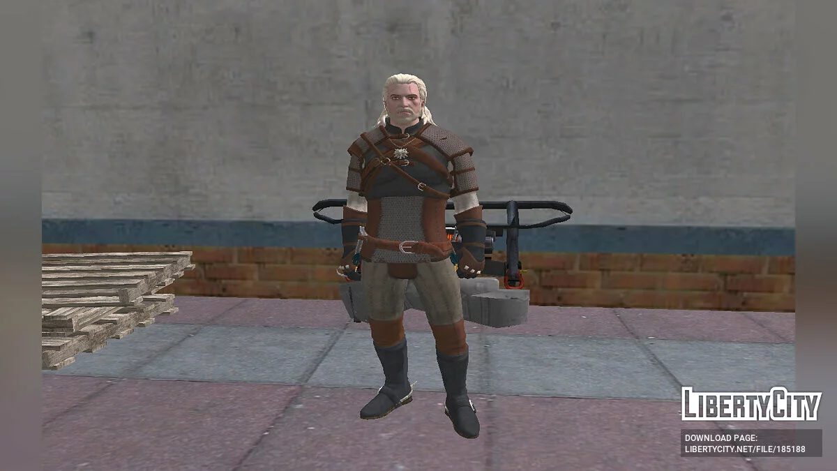 Geralt dari Rivia (Fortnite) / GTA San Andreas